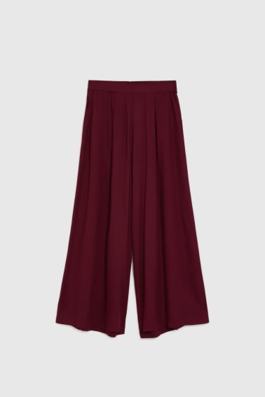WOMEN'S PANTS L-SP-4933 BURGUNDY-set