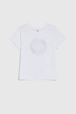 WOMEN'S TSHIRT L-TS-4921 WHITE-set