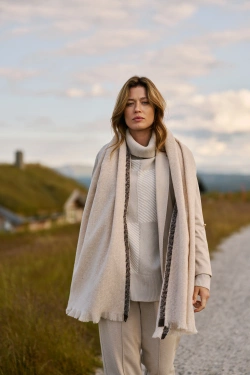 WOMEN'S SCARF Z-SZ-4800 BEIGE