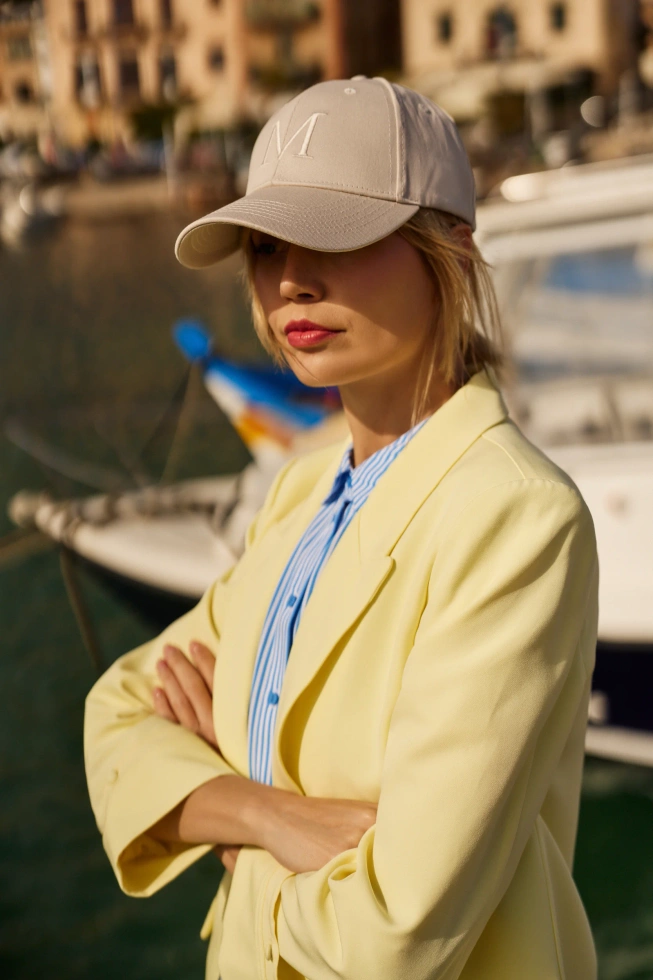 WOMEN'S JACKETS L-MR-4611 L.YELLOW