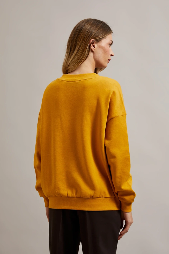 WOMEN'S SWEATSHIRT Z-BL-4511 MUSTARD