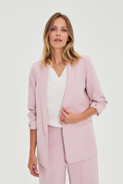 MARYNARKA DAMSKA L-MR-4923 DUSTY PINK