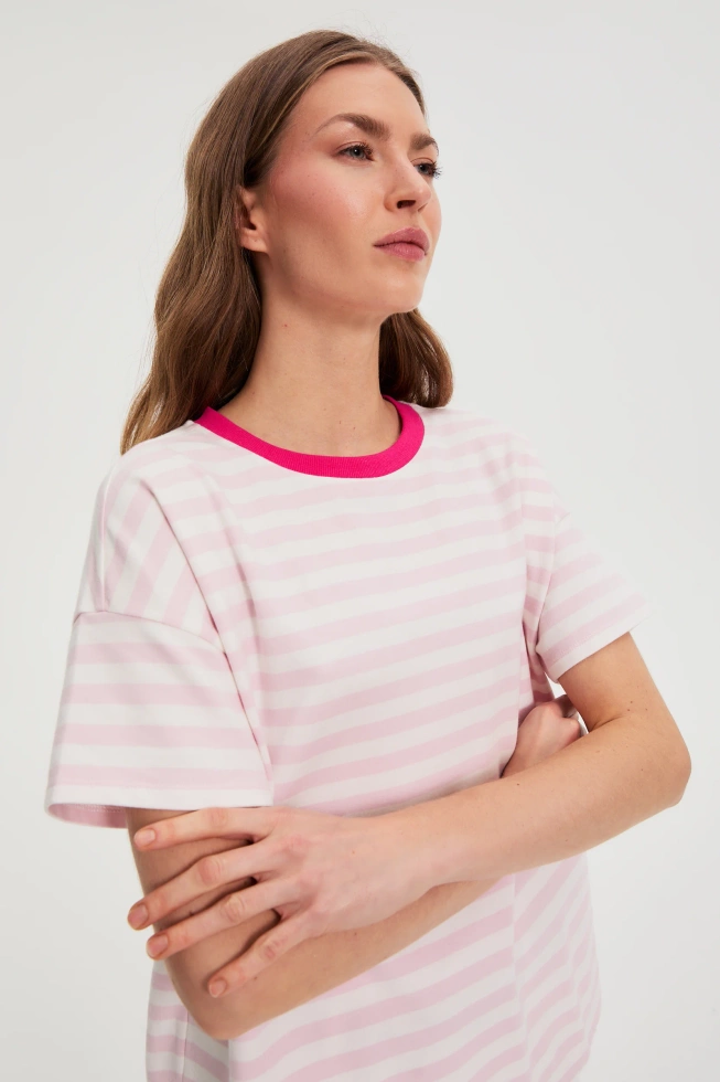 WOMEN'S SWEATSHIRT L-BL-4911 L.PINK