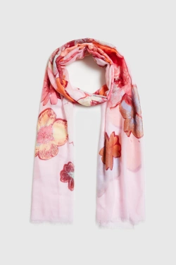 WOMEN'S SCARF L-SZ-4916 ORANGE-set