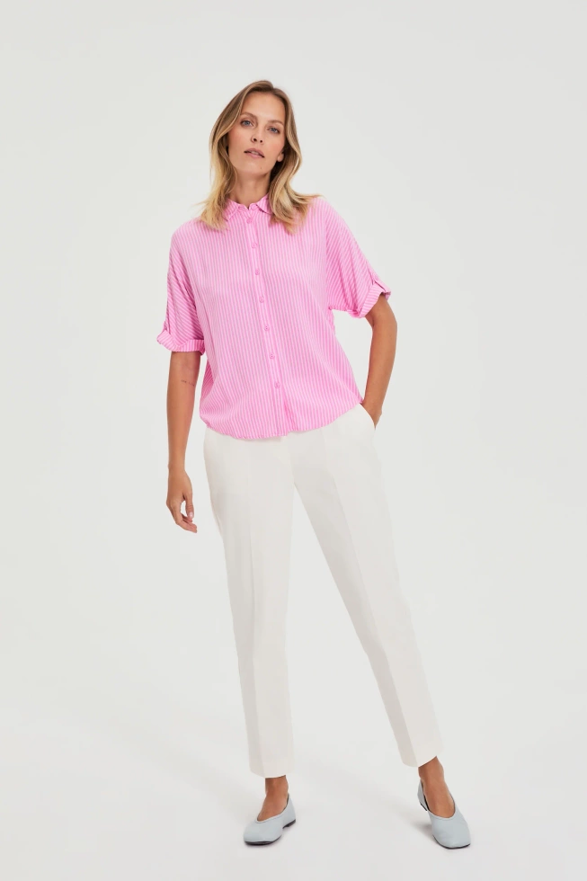 WOMEN'S SHIRT L-KO-4917 PINK