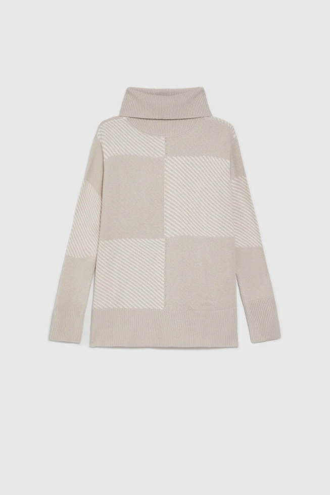 WOMEN'S SWEATER Z-SW-4860 L.BEIGE
