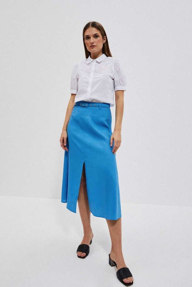 SPÓDNICA DAMSKA L-SC-4020 FRESH BLUE