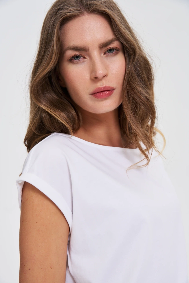 WOMEN'S TSHIRT Z-TS-4802 WHITE