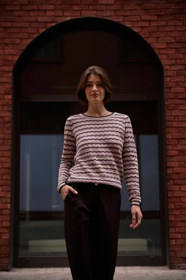 WOMEN'S PANTS Z-SP-4800 BROWN
