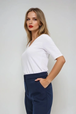 WOMEN'S TSHIRT Z-TS-4805 WHITE