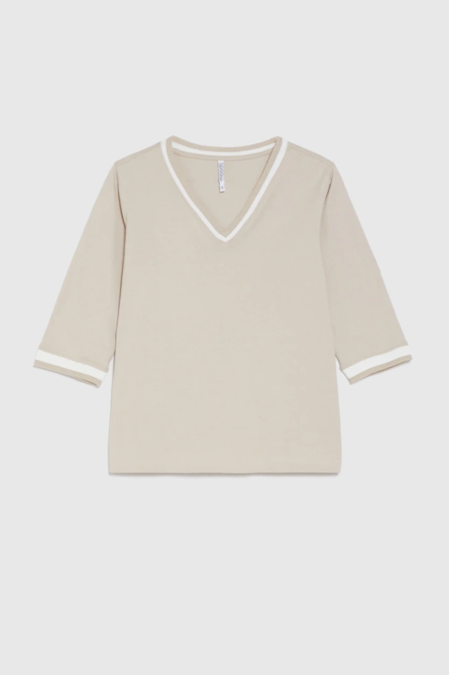 WOMEN'S LONGSLEEVE L-TS-4920 L.BEIGE