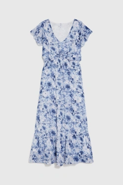 WOMEN'S DRESS L-SU-4911 L.BLUE