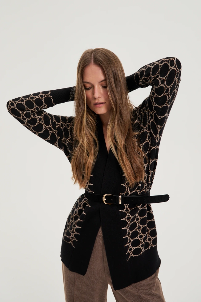 WOMEN'S SWEATER Z-SW-4844 BLACK-set