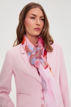 WOMEN'S SCARF L-SZ-4916 ORANGE