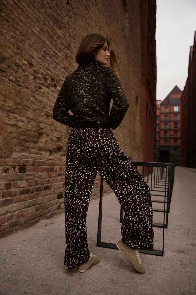 WOMEN'S PANTS Z-SP-4817 BROWN