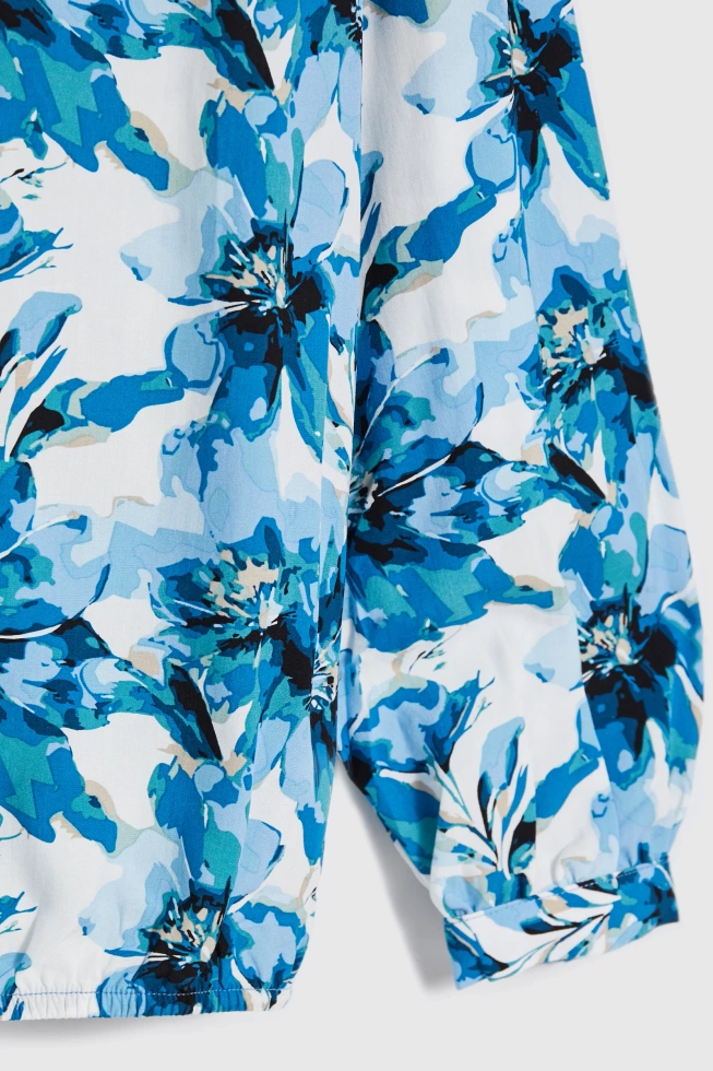 WOMEN'S SHIRT L-KO-4906 BLUE