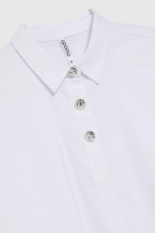 WOMEN'S SHIRT Z-KO-4813 WHITE