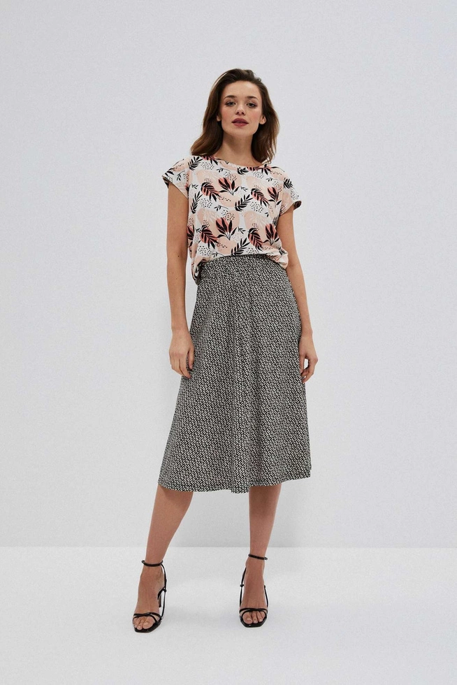 Mini pattern skirt