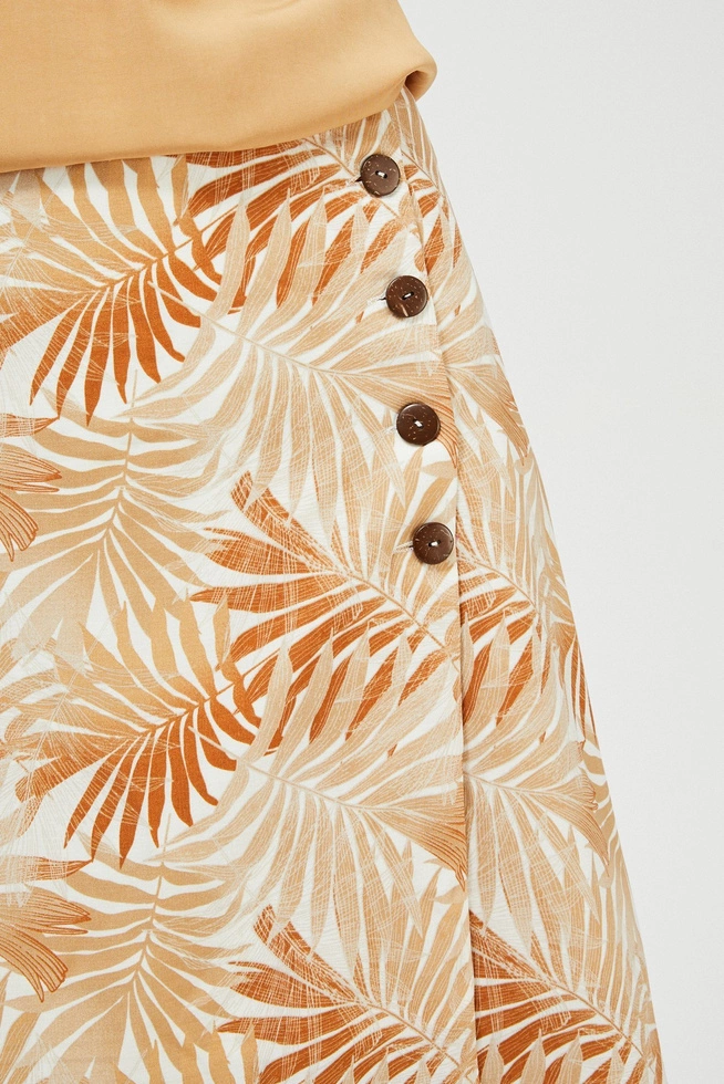 Tropical leaf skirt