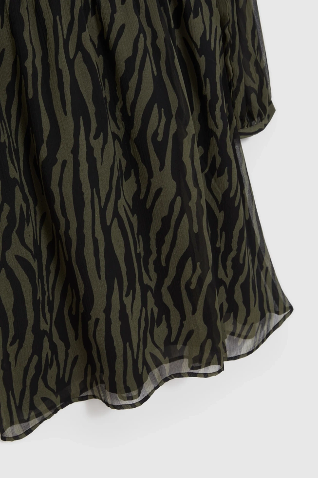 WOMEN'S DRESS Z-SU-4819 D.OLIVE