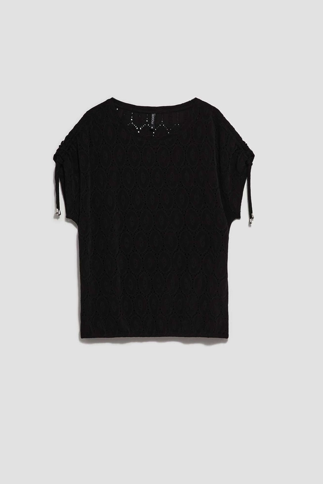 LADIES TSHIRT L-TS-4033 BLACK