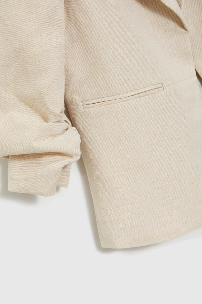 WOMEN'S JACKETS L-MR-4610 OFF WHITE