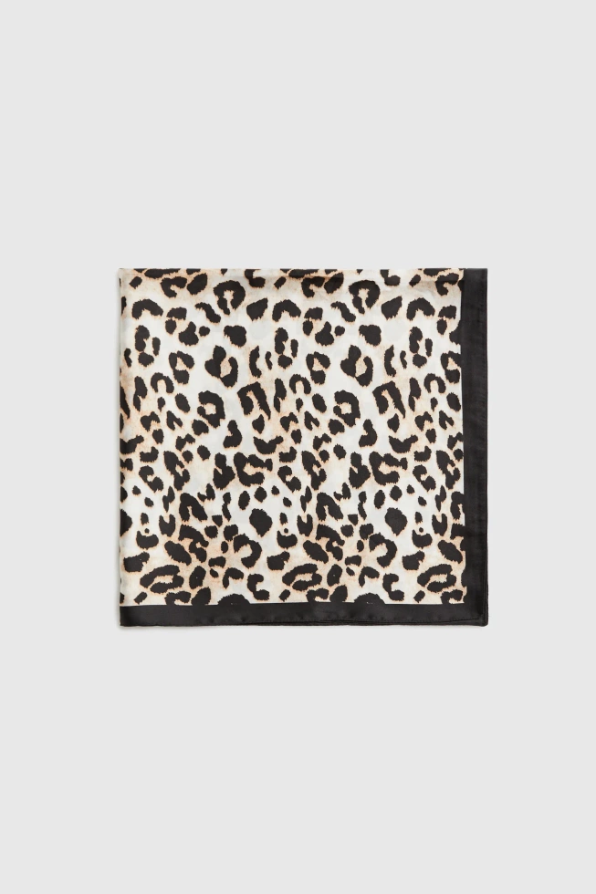 WOMEN'S SCARF L-SZ-4921 BLACK-set