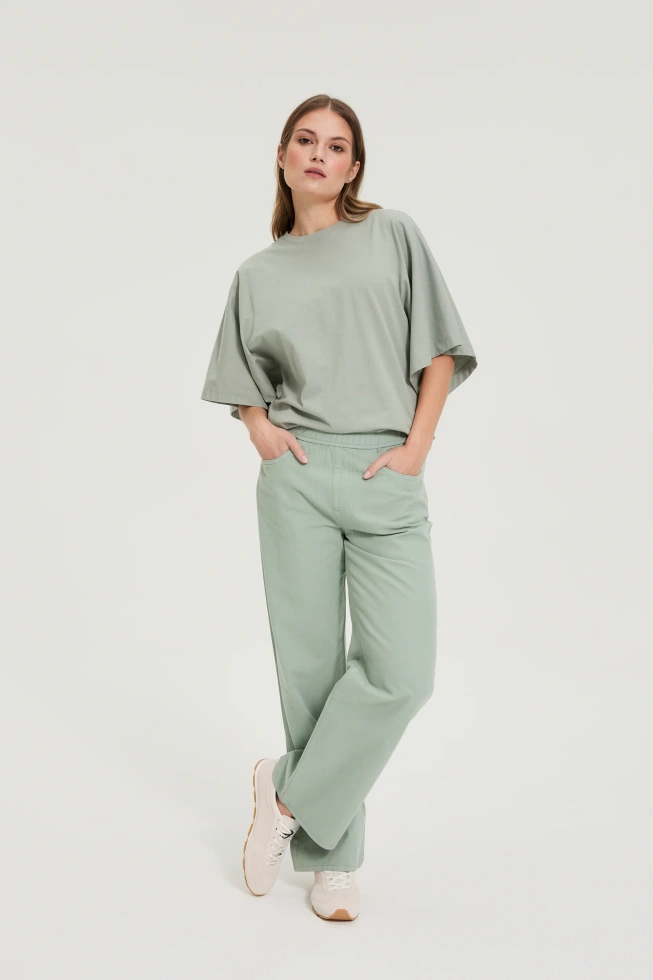 JEANSY DAMSKIE L-JE-4909 OLIVE