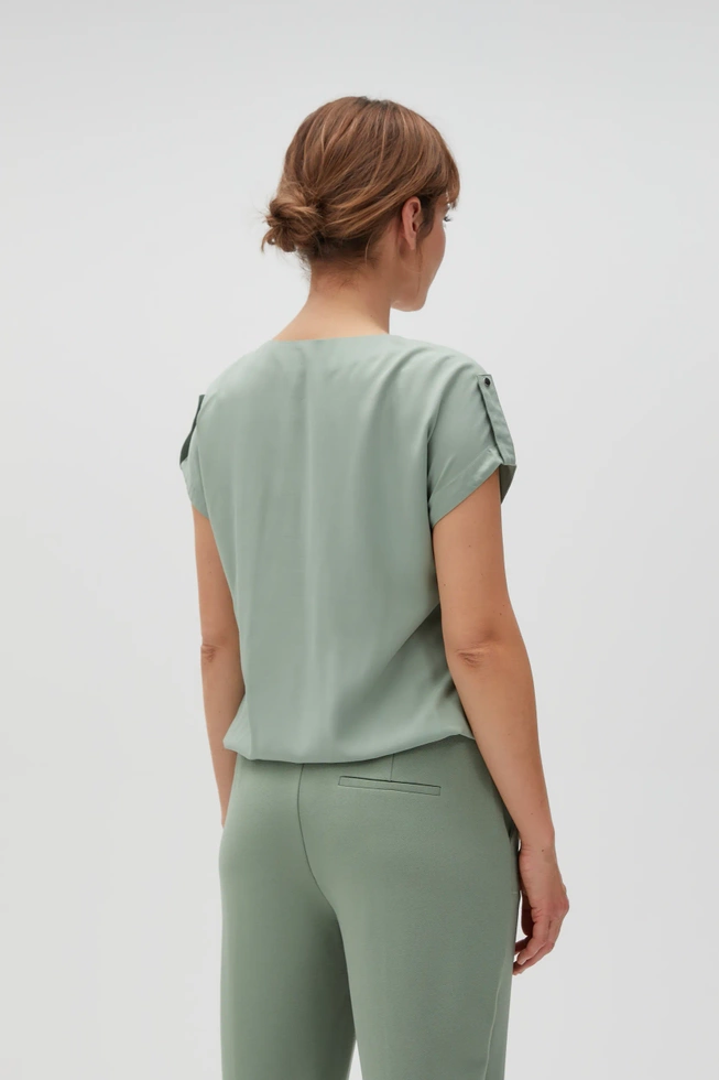 WOMEN'S SHIRT L-KO-4606 OLIVE