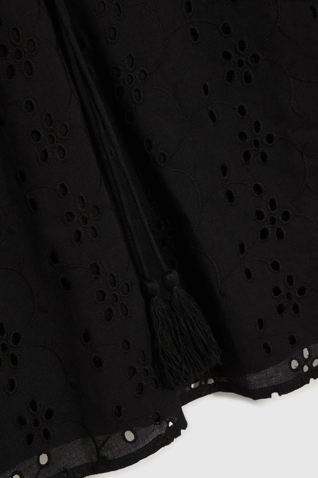 WOMEN'S SHIRT L-KO-4642 BLACK