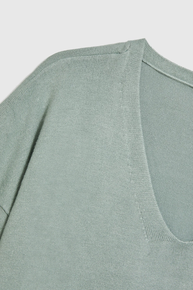 SWETER DAMSKI L-SW-4908 OLIVE-pakiet