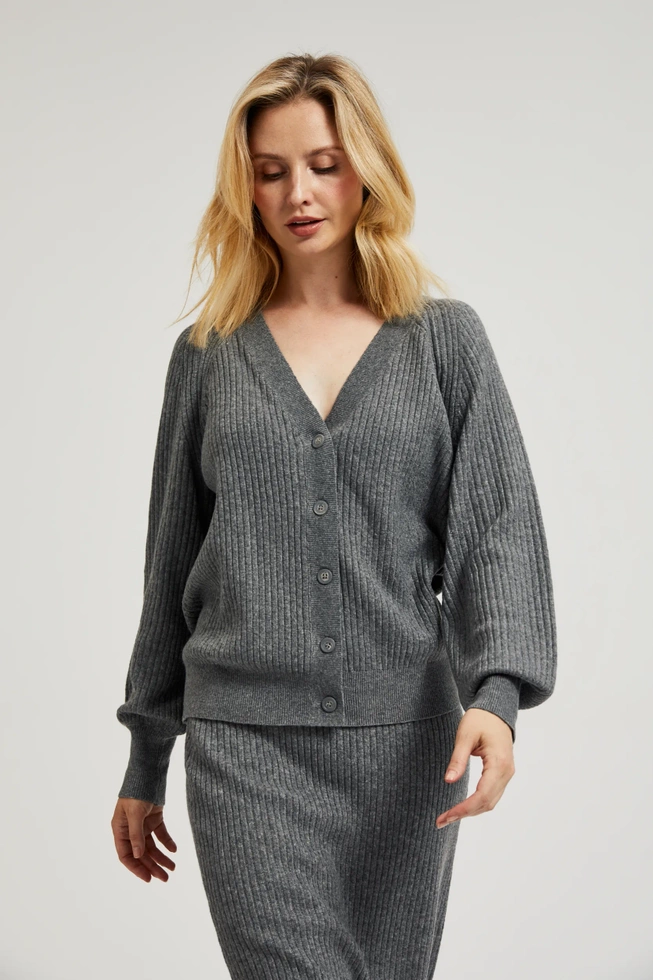 WOMEN'S SWEATER Z-SW-4531 GREY MEL