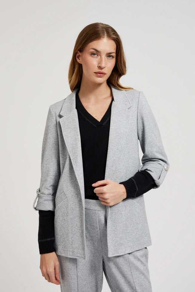 WOMEN'S JACKETS Z-MR-4501 GREY MEL