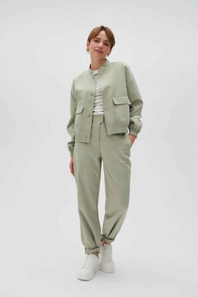 WOMEN'S PANTS L-SP-4606 OLIVE-set