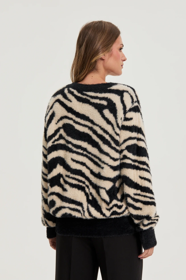 WOMEN'S SWEATER Z-SW-4858 BLACK