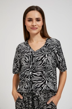 KOSZULA DAMSKA L-KO-4371 BLACK