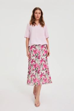 WOMEN'S SKIRT L-SC-4904 OFF WHITE