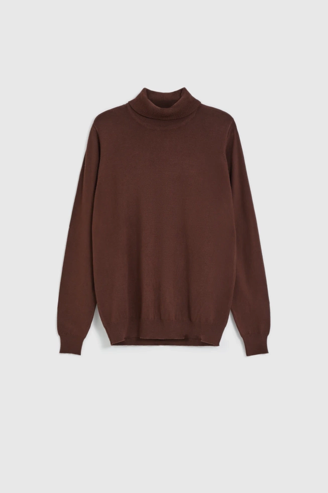WOMEN'S SWEATER Z-SW-4809 COFFEE