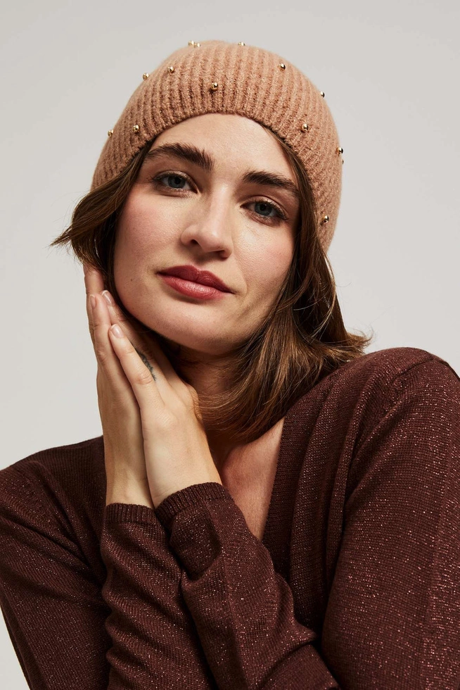 CZAPKA DAMSKA Z-CZ-4212 COFFEE