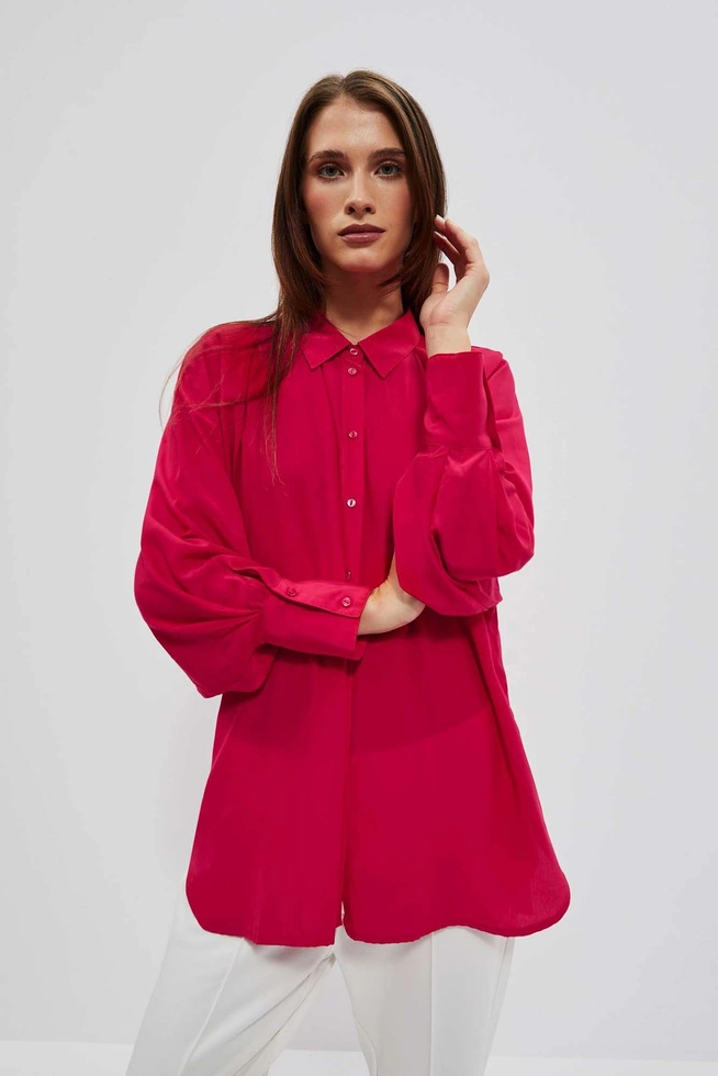 LADIES SHIRT L-KO-4013 STRAWBERRY