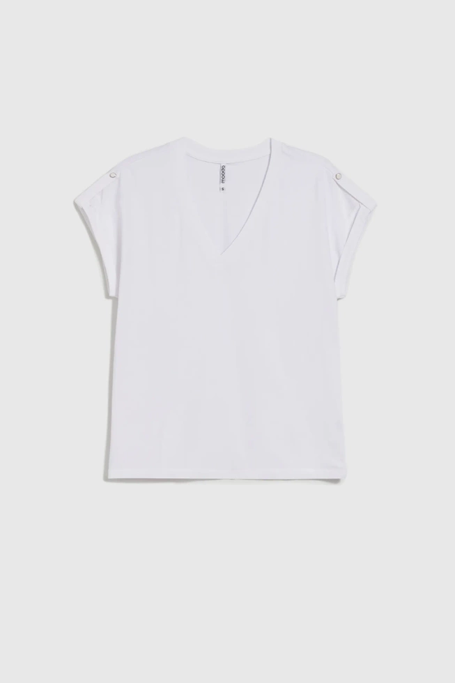 WOMEN'S TSHIRT L-TS-4621 WHITE