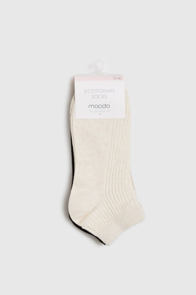 WOMEN'S SOCKS Z-SK-4503 L.BEIGE MEL