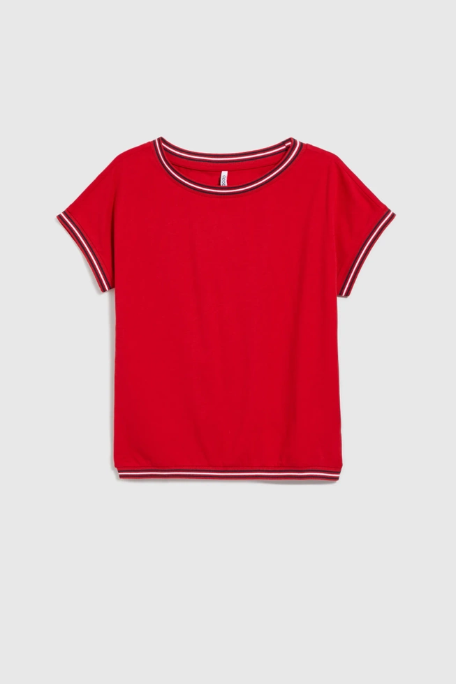 WOMEN'S TSHIRT L-TS-4637 RED-set