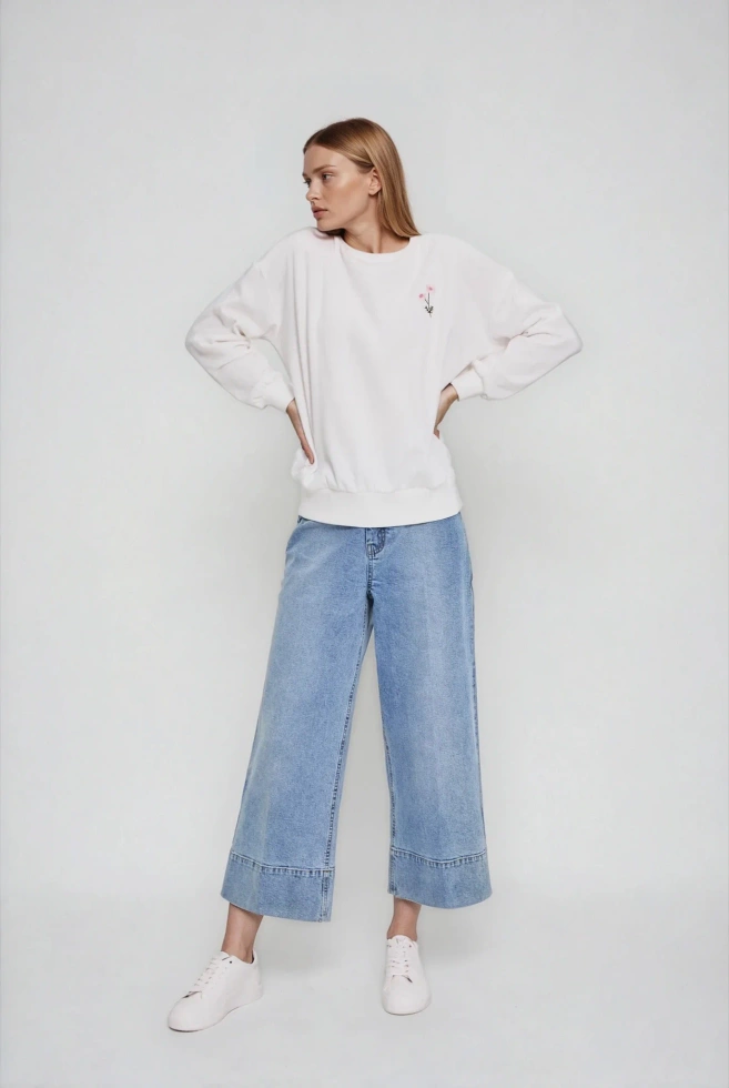 BLUZA DAMSKA L-BL-4917 OFF WHITE