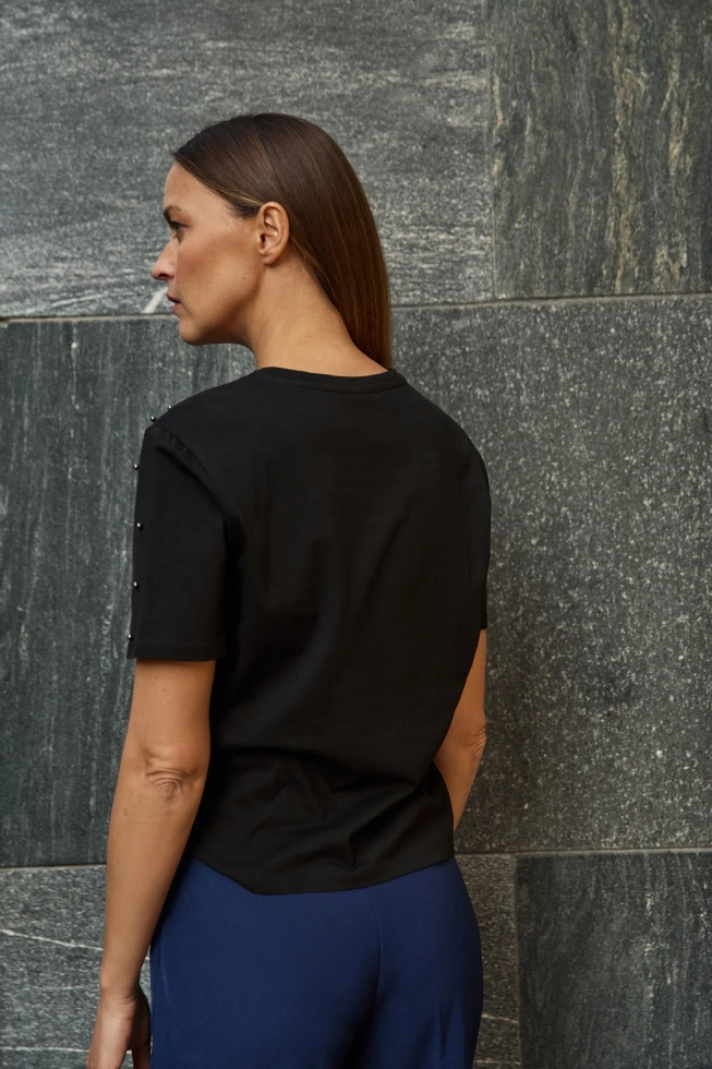 KOSZULKA DAMSKA Z-TS-4826 BLACK-pakiet