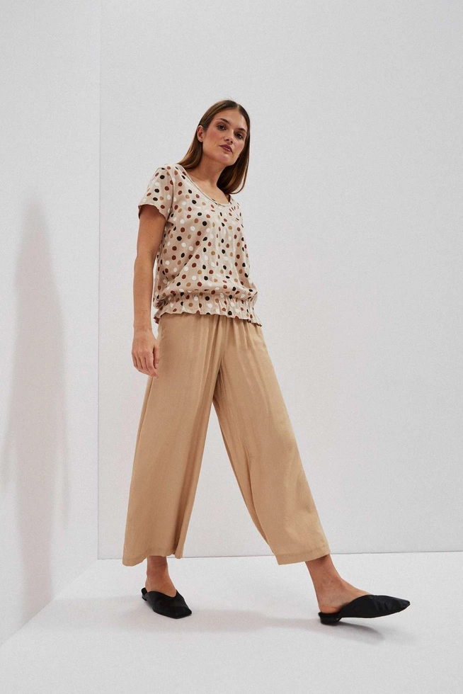 LADIES PANTS L-SP-4010 D.BEIGE
