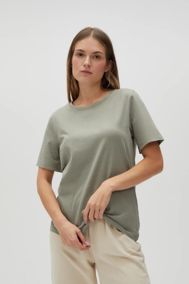 WOMEN'S TSHIRT L-TS-4624 OLIVE