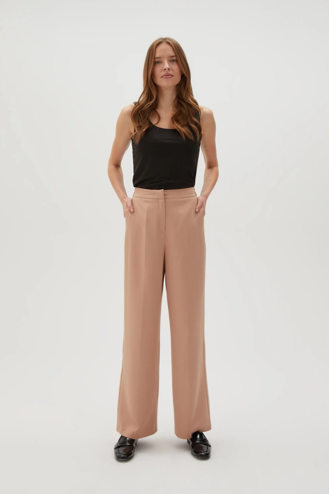 WOMEN'S PANTS L-SP-4607 L.BROWN