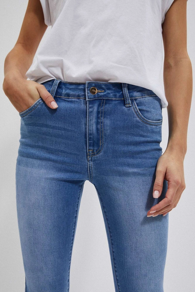 LADIES JEANS L-JE-4012 BLUE