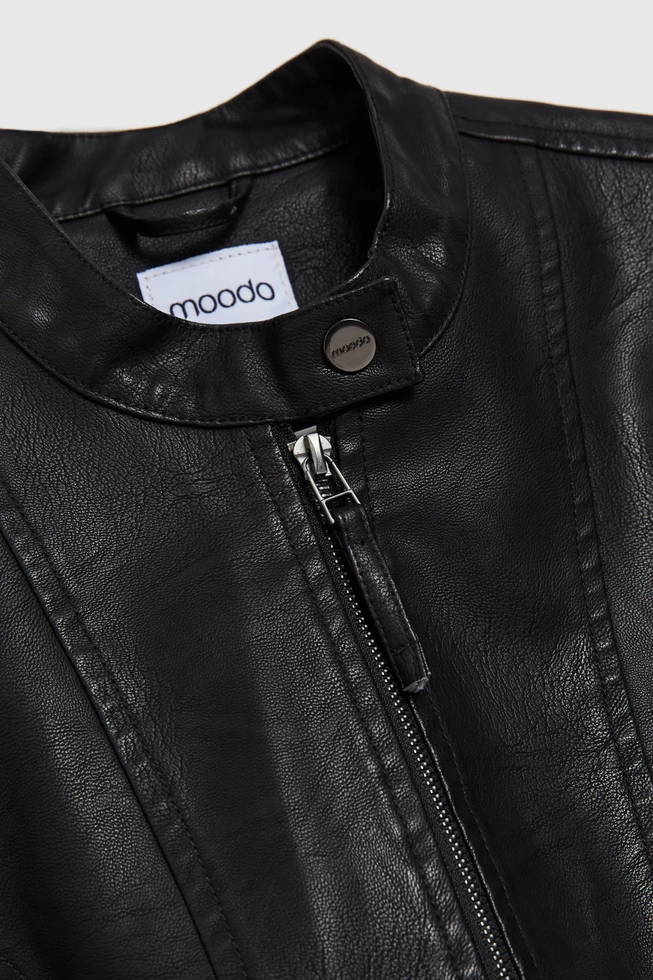 WOMEN'S JACKETS L-KU-4605 BLACK
